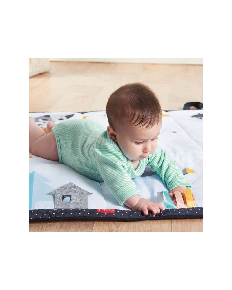 Tapis d'éveil GEANT black & White Tiny Love