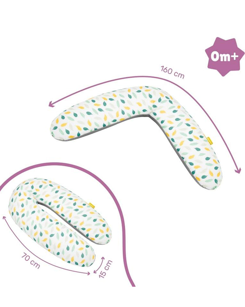 Almohada premamá y lactancia de plumas Badabulle