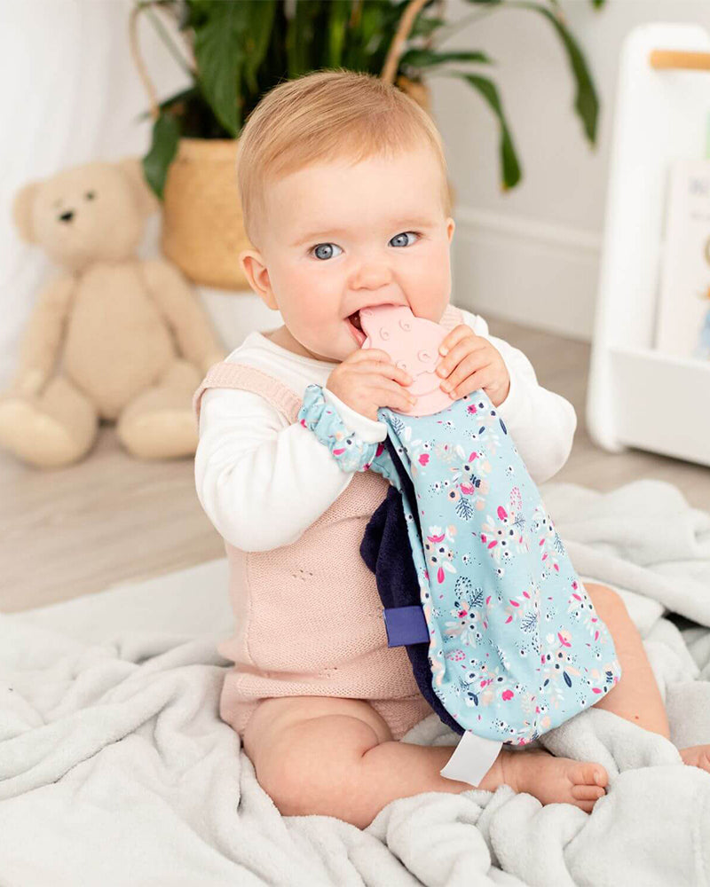 Comfortchew avec anneau de dentition - Botanical Bloom