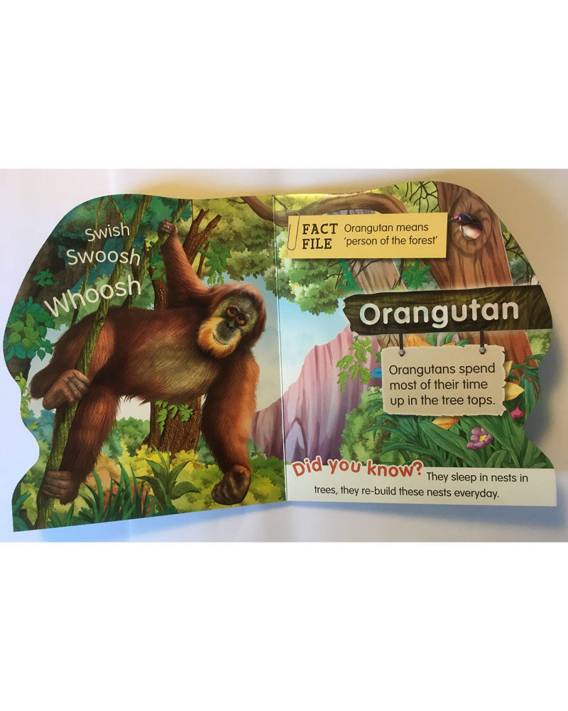 مجموعة كتب حيوانات القرود الرائعة