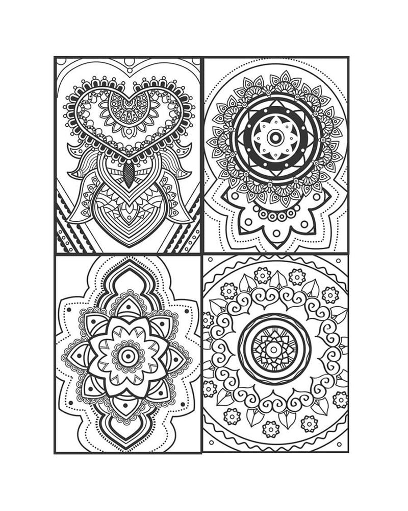 يوريكاكيدز - كتاب تلوين ماندالا الكلاسيكي