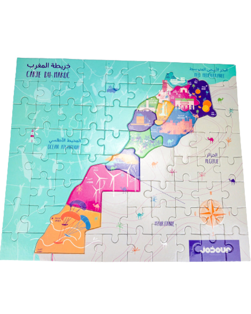 Mapa Bladi - Caja con folleto