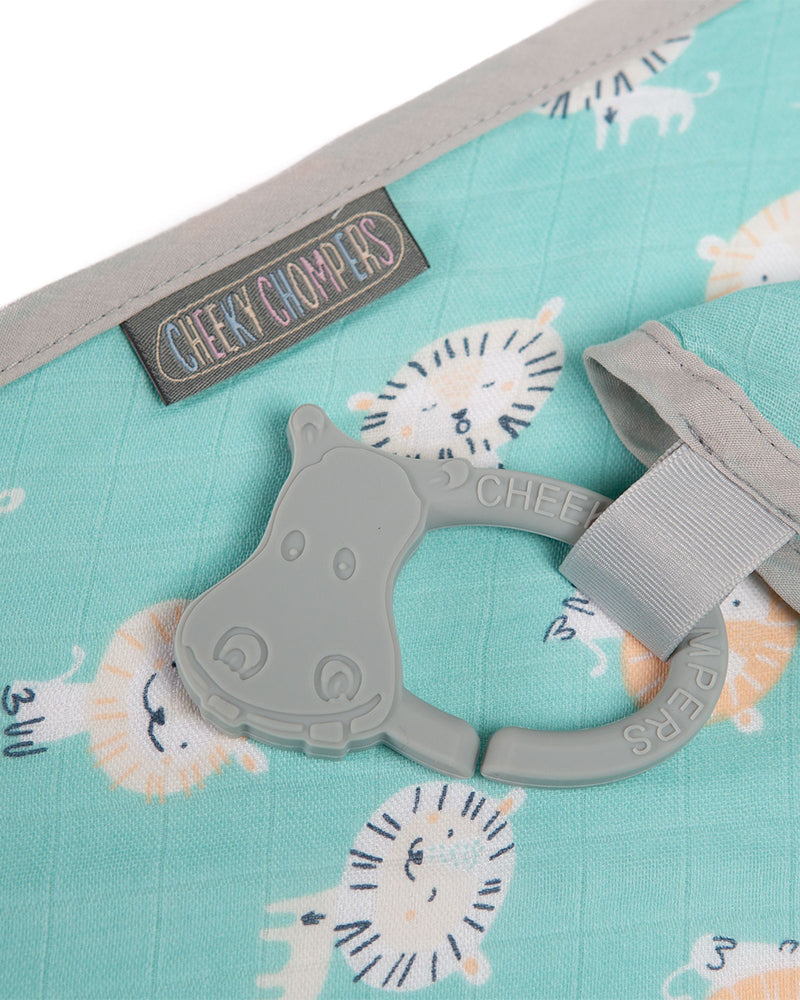 غطاء رضاعة من الشاش 6 في 1 - أسد رائع