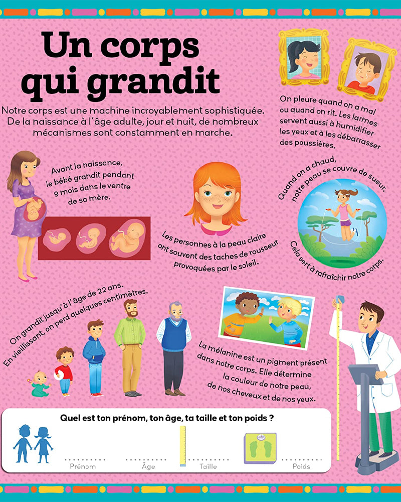 Mon livre sonore - Le Corps Humain