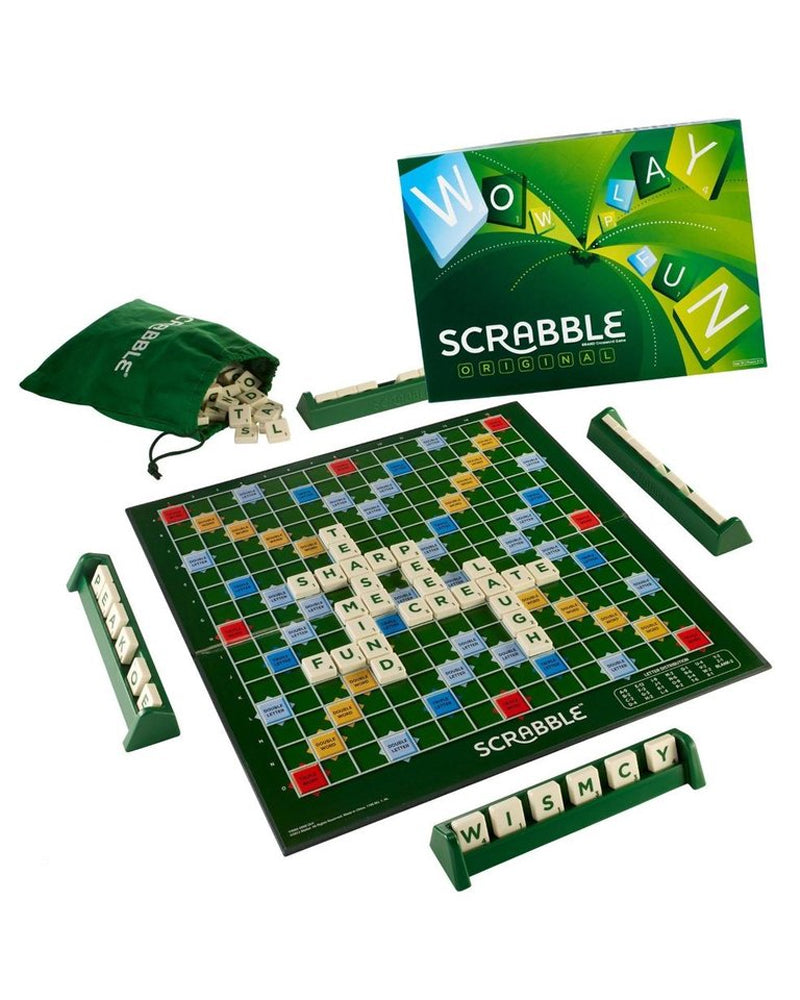 Mattel games - scrabble classique - jeu de société - 10 ans et + Mattel  Games