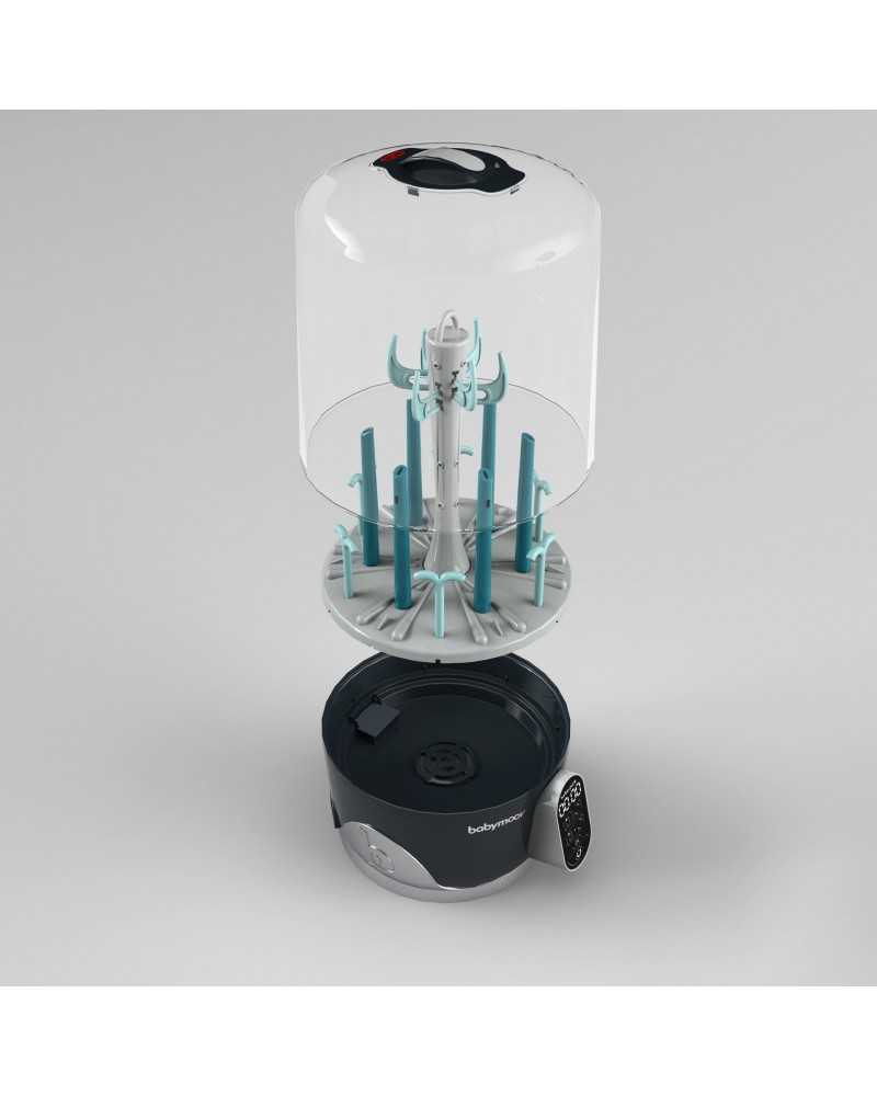 جهاز تعقيم وتجفيف رضاعات توربو بيور من بيبي موف