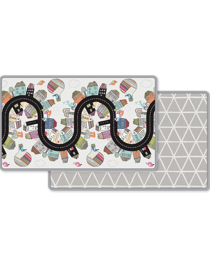 Skip Hop Tapis de Jeu Réversible Double Play - Vibrant Village