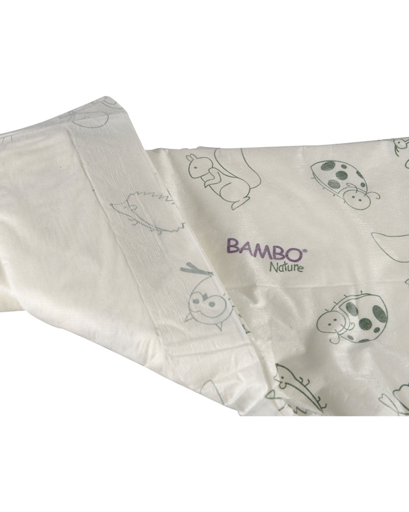 بامبو نيتشر حصيرة تغيير 60×60 سم - 10 قطع