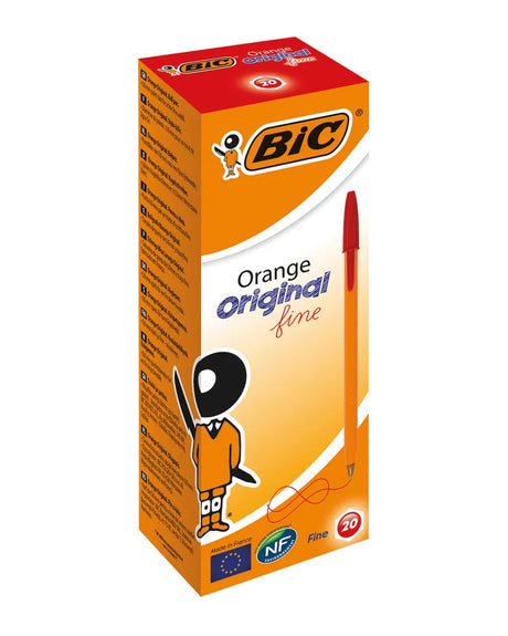 Stylo bille Bic Orange - Rouge