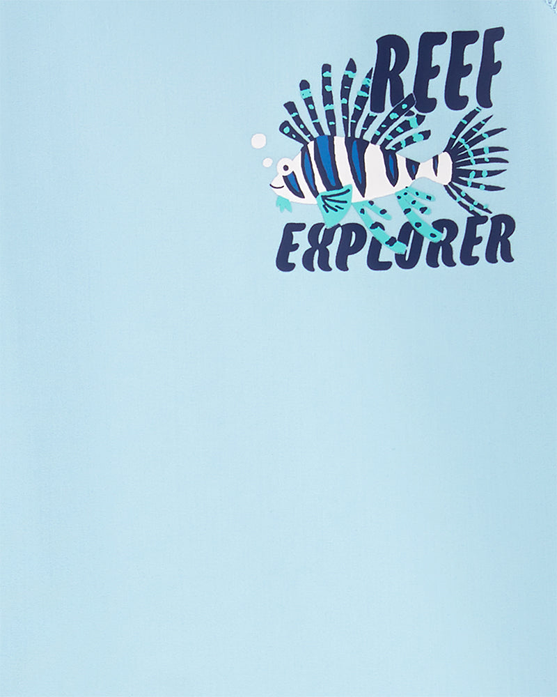 ملابس سباحة من قطعتين للأطفال من كارترز - سمكة زرقاء