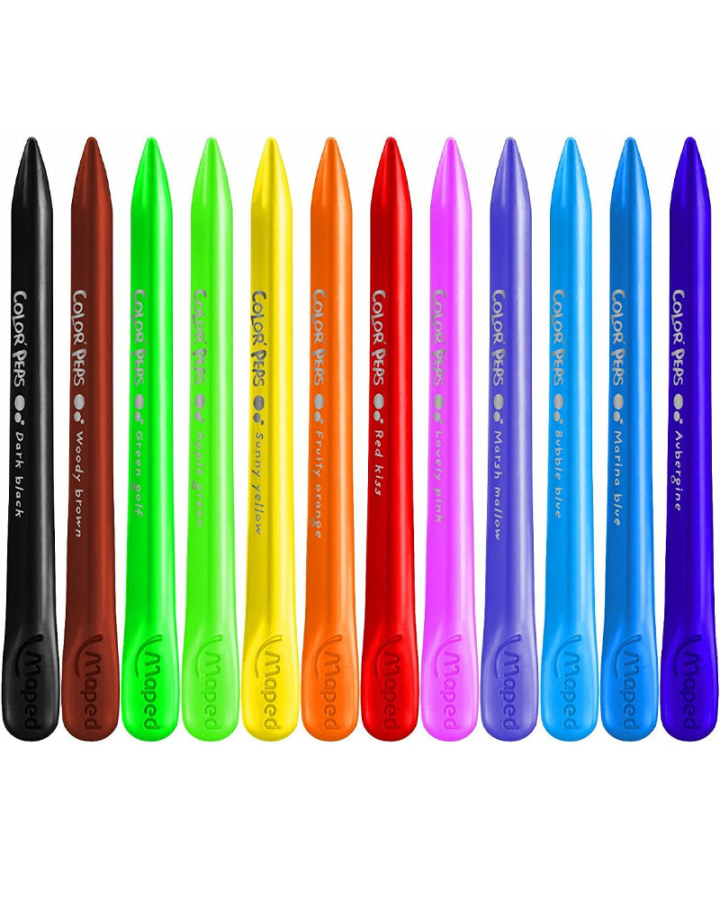 Maped Caja de 24 crayones de cera