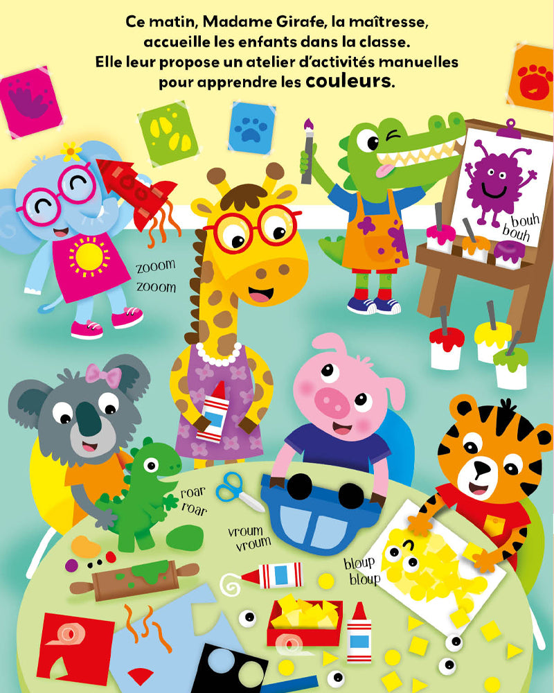 Une journée à l'école maternelle