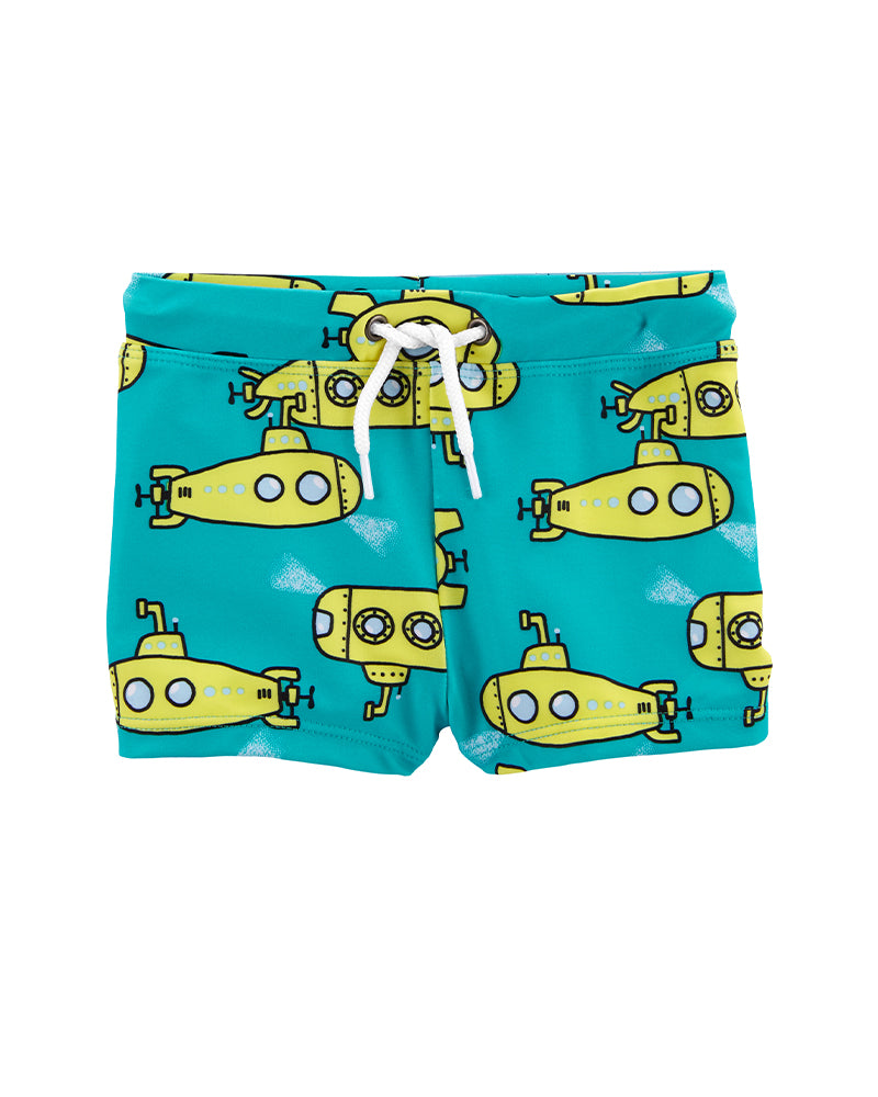 ملابس سباحة من قطعتين للأطفال من كارترز - كحلي