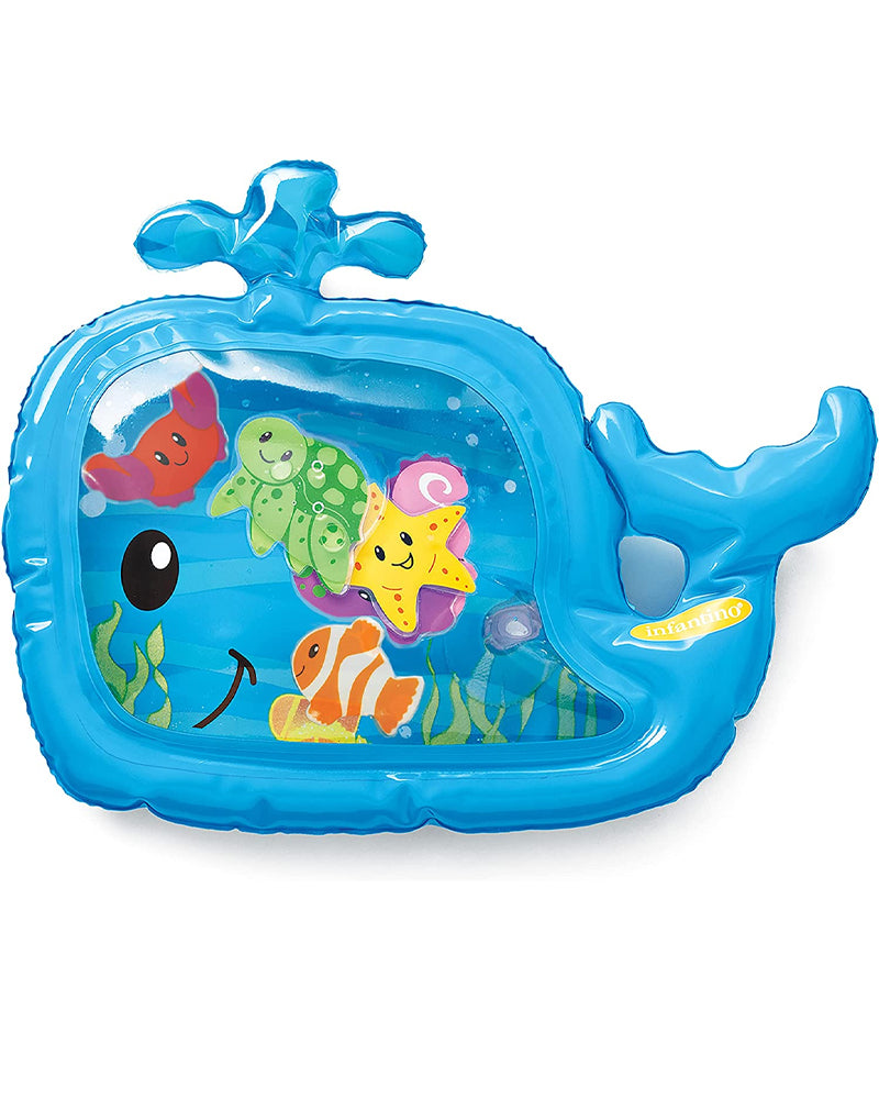 Infantino Tapis D'eau Gonflable Baleine