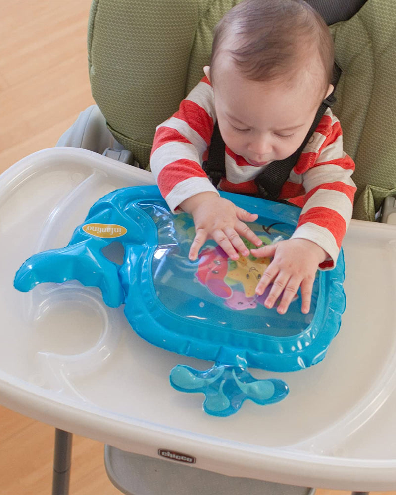 Infantino Tapis D'eau Gonflable Baleine