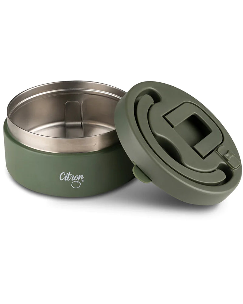 سيترون ترمس طعام من الفولاذ المقاوم للصدأ 400 مل - أخضر