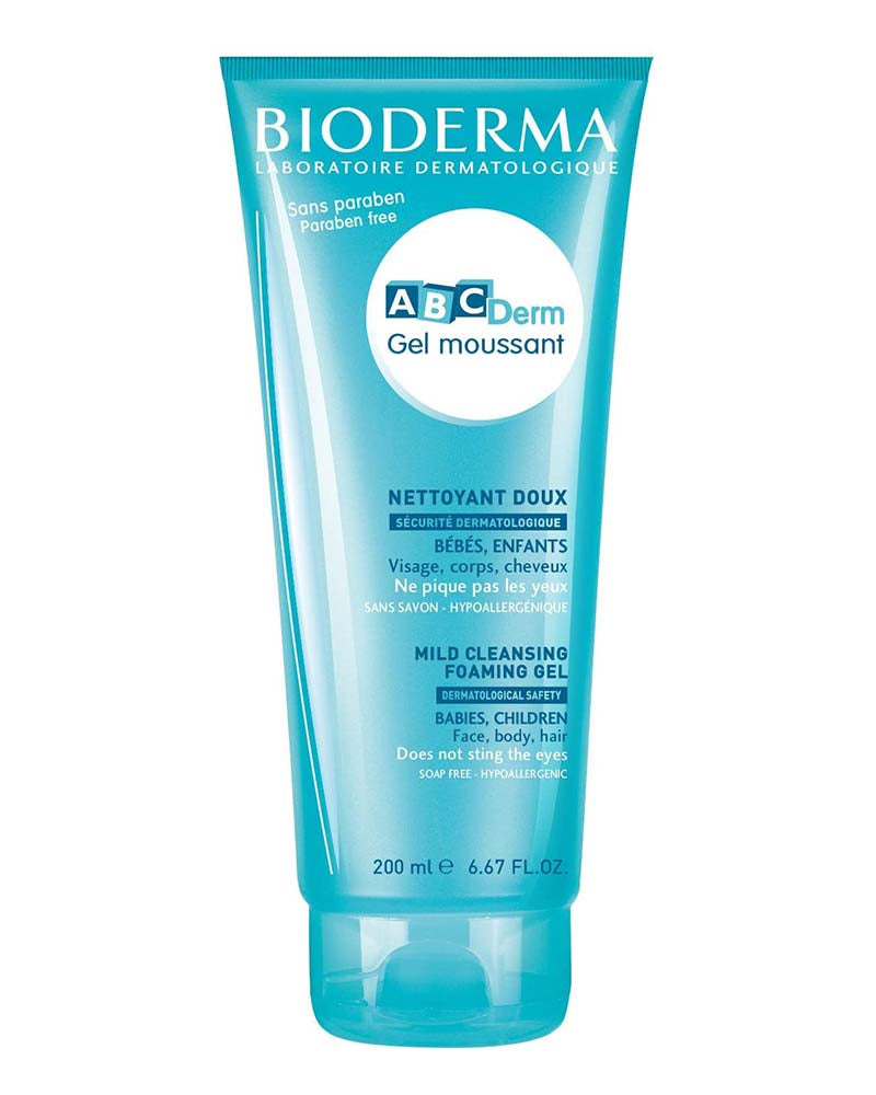 Bioderma ABCDerm Gel Moussant Nettoyant Doux - 200ml