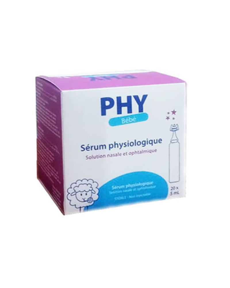GILBERT phy BEBE SERUM PHYSIOLOGIQUE 5ML BTE DE 20 main image 0