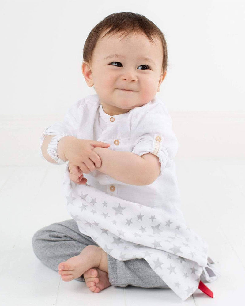 Couette en mousseline Silver Stars