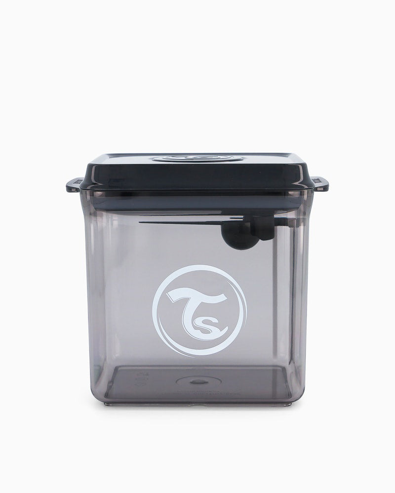 Recipiente para Leche en Polvo o Alimentos - Negro