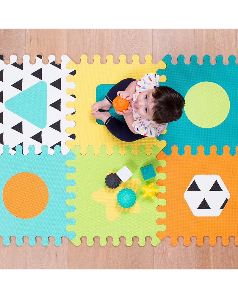 Infantino Tapis Set de 6 Dalles en Mousse
