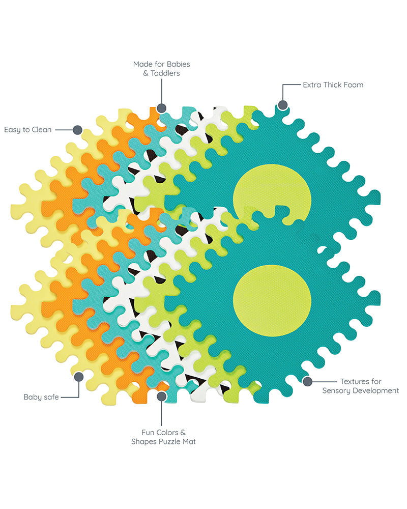 Infantino Tapis Set de 6 Dalles en Mousse