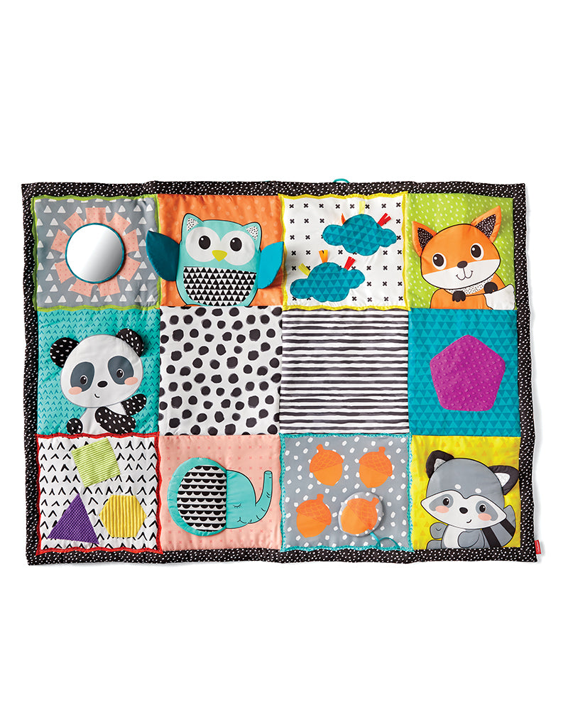 Infantino Tapis de Jeu Multi Activités Sensoriel Géant