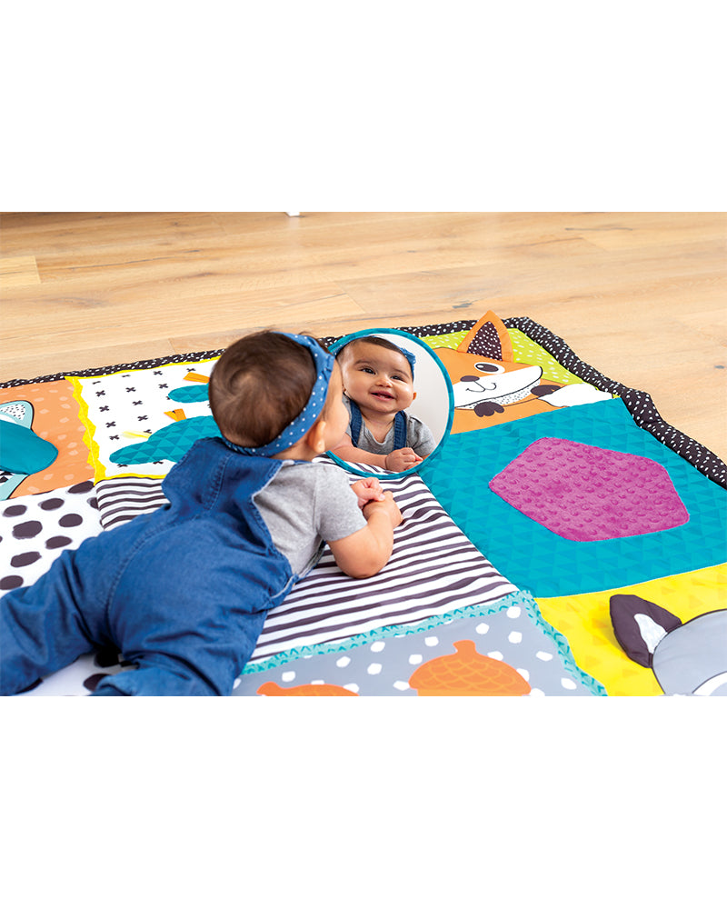 Infantino Tapis de Jeu Multi Activités Sensoriel Géant