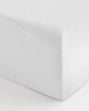 Bambidou Drap Housse Pour Lit Bébé 140x70 cm - Blanc