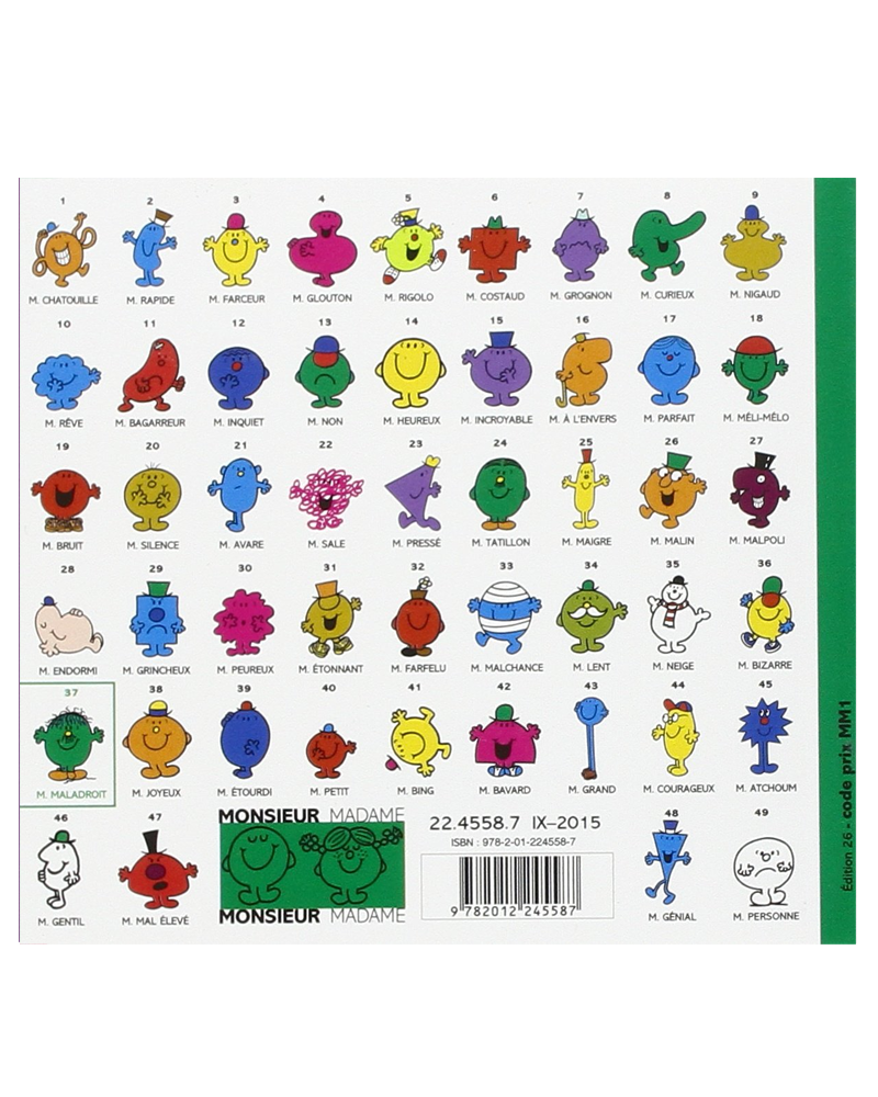 Monsieur Madame - Monsieur Maladroit