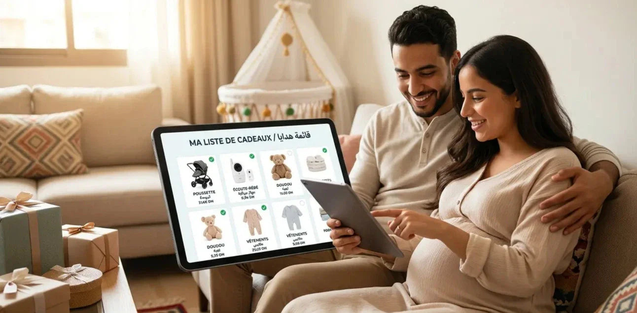 La "Liste de Naissance" au Maroc : Le secret pour un Sbou3 zen et (vraiment) utile !