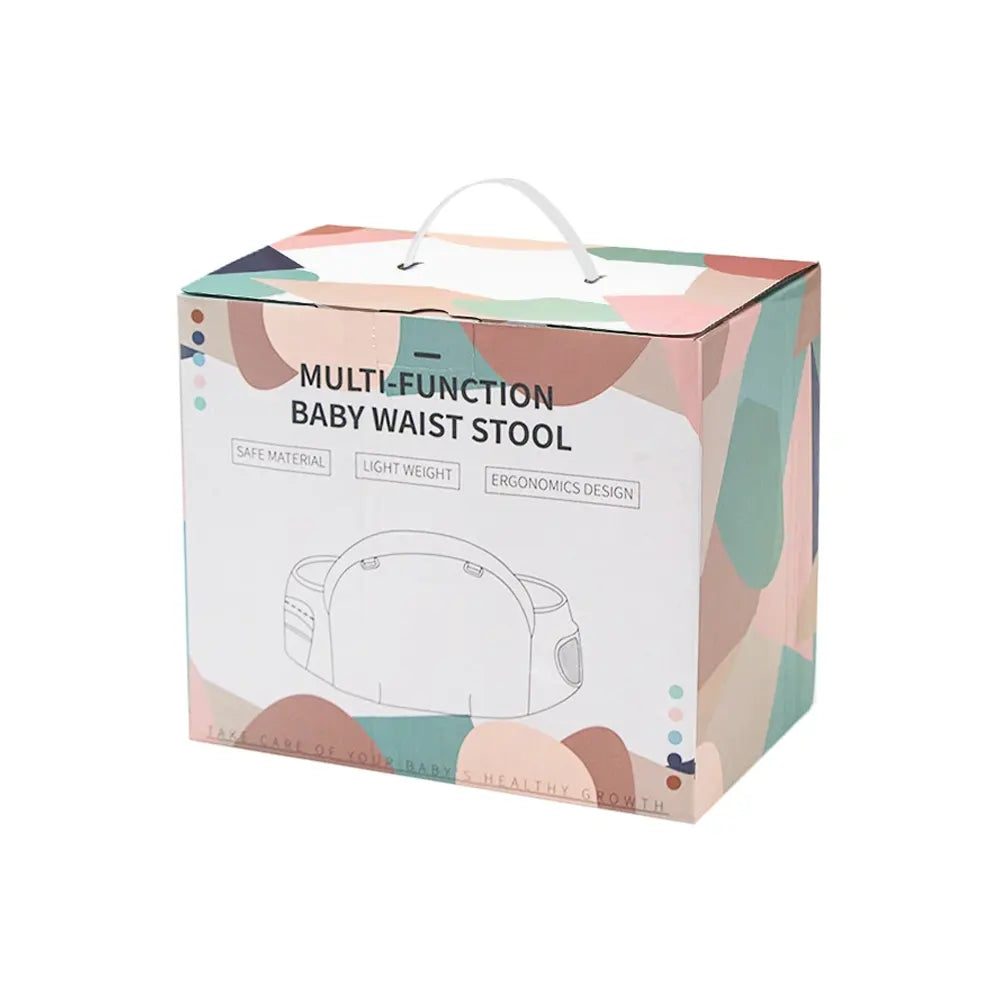 Multifunctional Baby Carrier with Integrated Hip Seat
