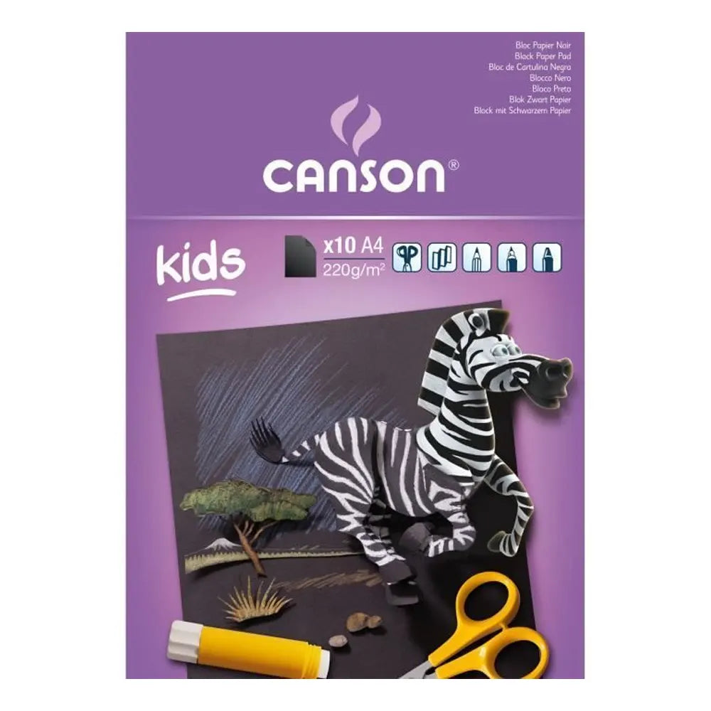 Canson Bloc para Niños +5 años de 10 Hojas A4 - 220 g/m²