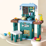 Cocina de Juguete Interactiva con Accesorios y Silla - 3+ Años