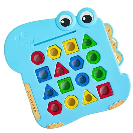 Jeu Montessori d’Association de Formes Dinosaure - 3A+