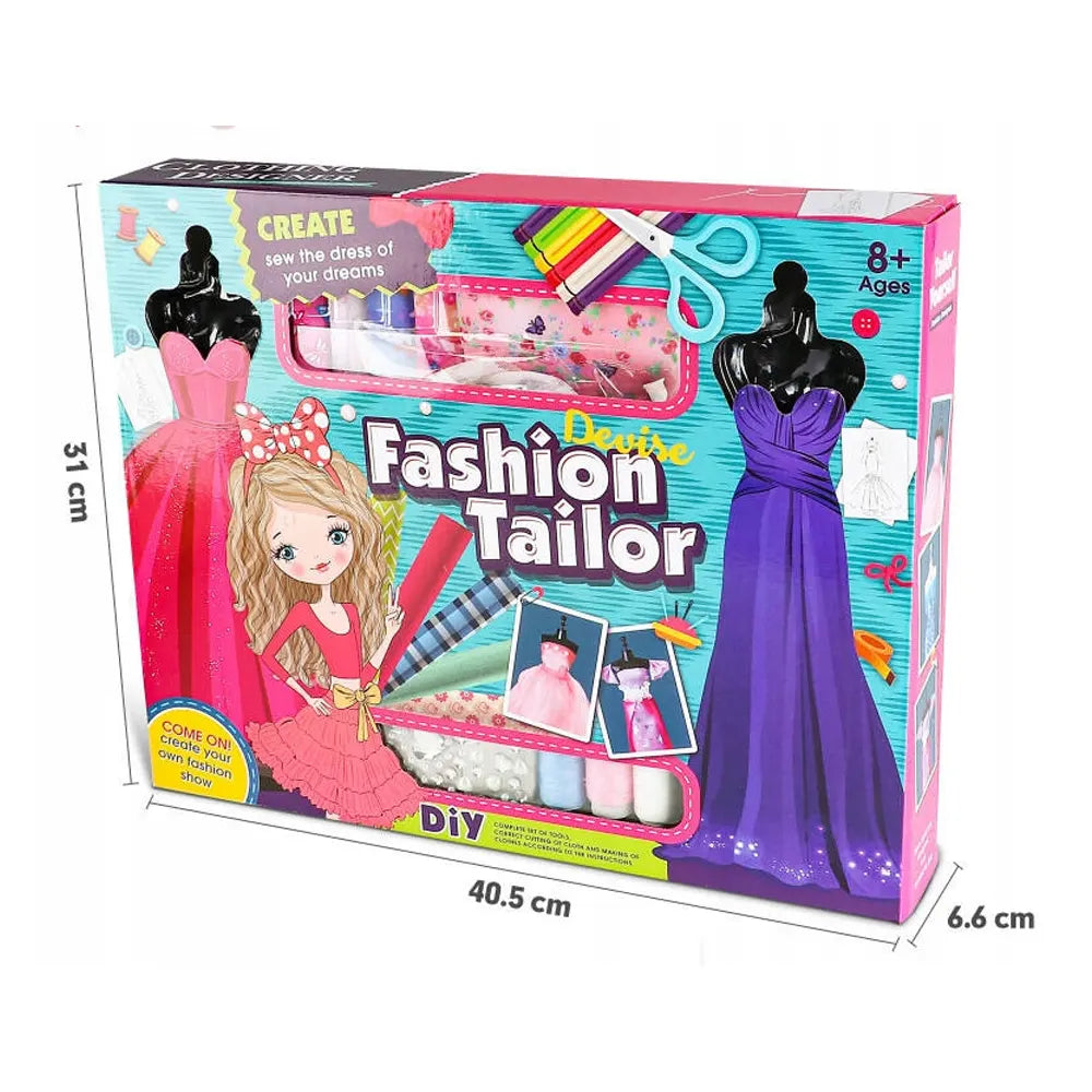 Kit de Diseño de Moda para Niños - 8+ Años