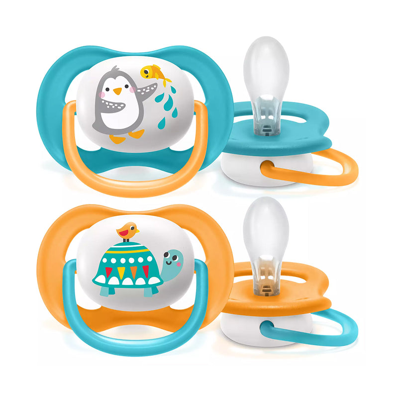 AVENT ORTHO SOOTHER 6-18M BOY PENGUIN/TURTLE SCF080/07