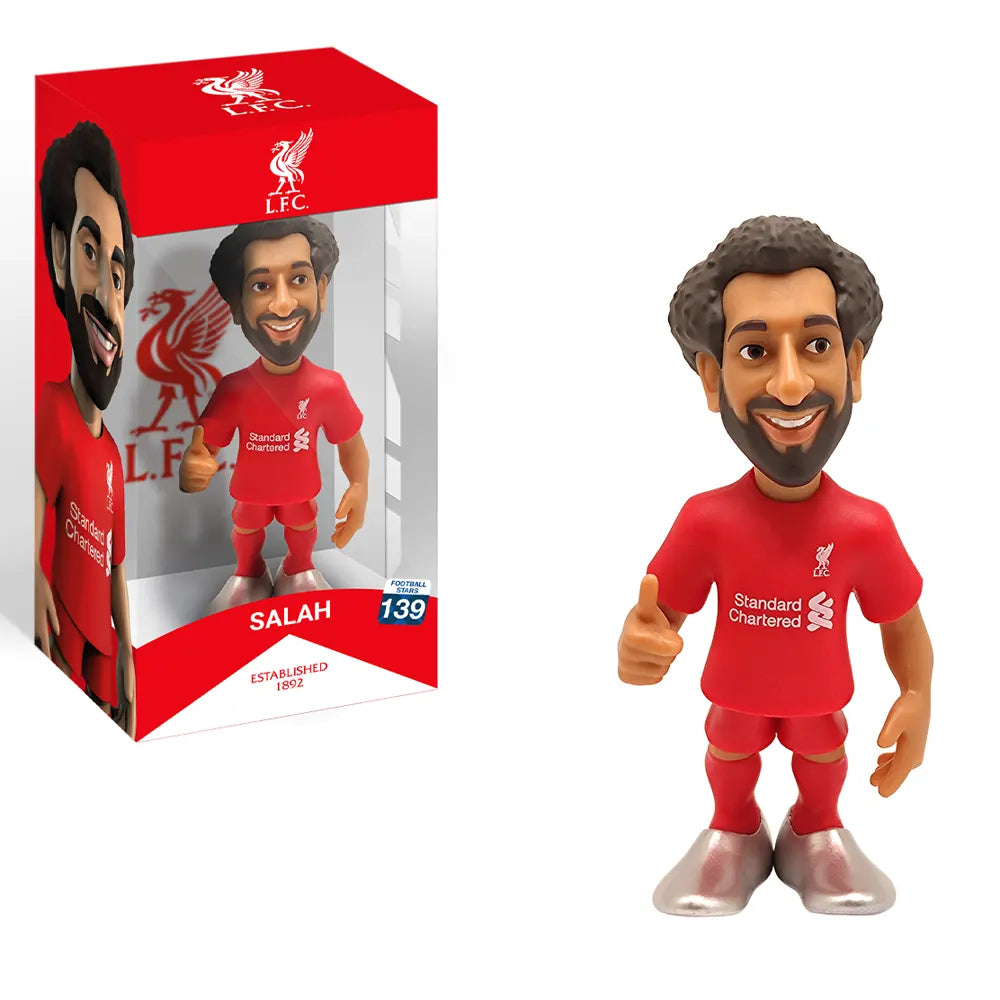 Minix Figurine de Joueur de Foot 12cm – Mohamed Salah – Liverpool