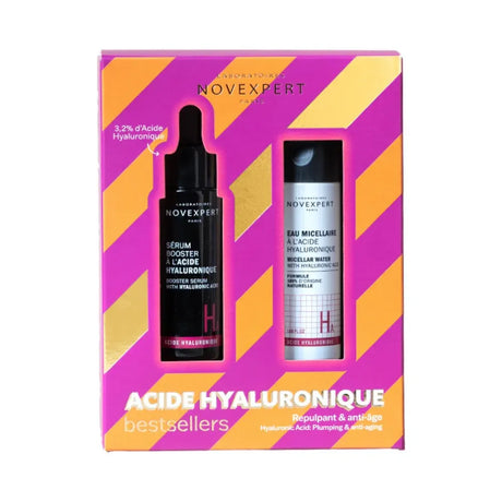 Novexpert Sérum Booster à l’Acide Hyaluronique 30 ml + Eau Micellaire Miniature