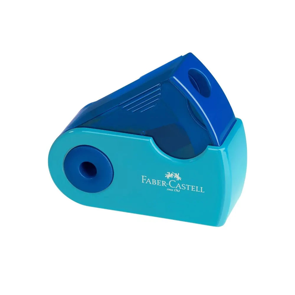 Faber-Castell Taille Crayon Mini Sleeve - Bleu & Bleu Ciel