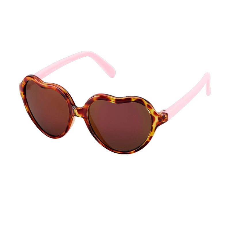 Carter's Heart Sunglasses Baby 0-3Y - Brown & Pink