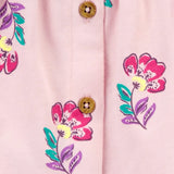 Ensemble Fleuri 3 Pièces Carter's - Rose & Violet