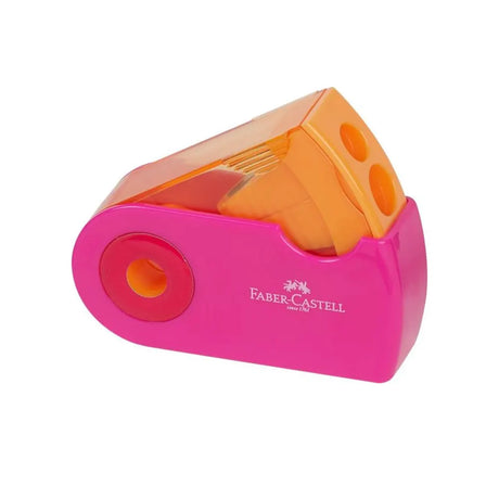 Faber-Castell Taille Crayon Mini Sleeve - Rose & Orange