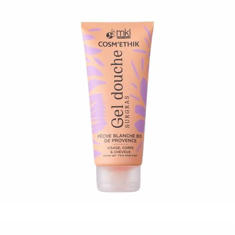 MKL Cosm’ethik Shower Gel with Organic White Peach from Provence – 200 ml