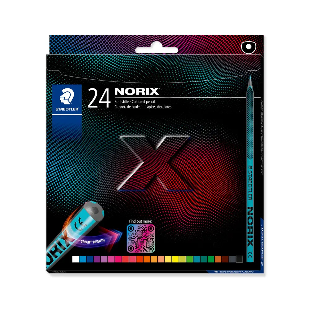 Staedtler Caja de 24 Lápices de Colores 186 C24