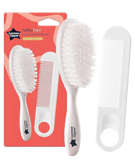 Tommee Tippee Ensemble Brosse et Peigne - Blanc