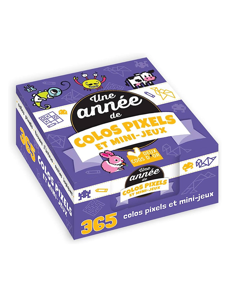 Coffret Une Année De Colos Pixels et Mini-Jeux