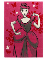 Tapis Rectangulaire Cinderella 135x190 cm Un Amour de Tapis - Rose