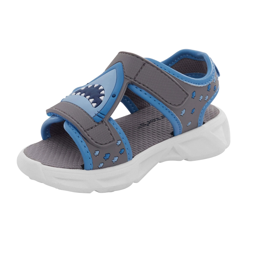 Sandales Lumineuses Requin Carter's Shoes - Gris