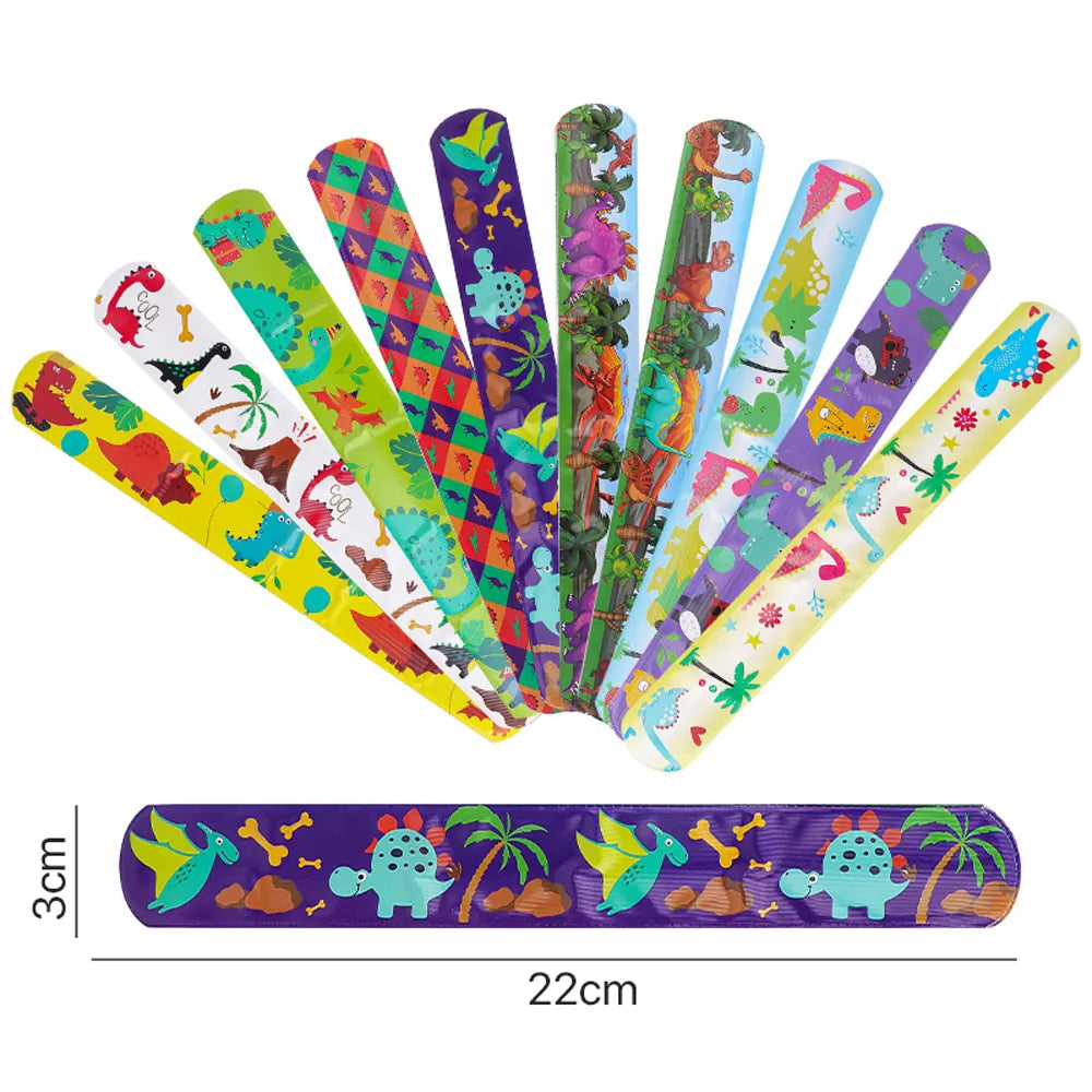 Set of 8 Slap Bracelets – 3Y+